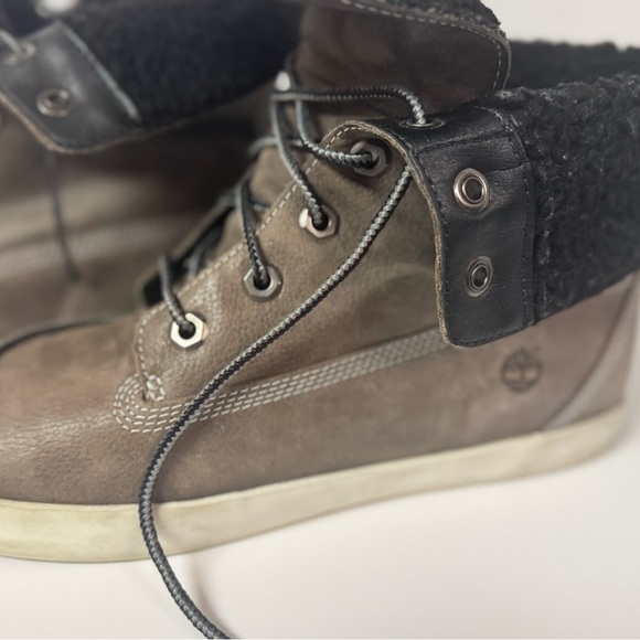 Timberland Taupe High-Top Boots - Picture 1 of 10